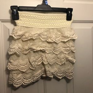 Lace shorts